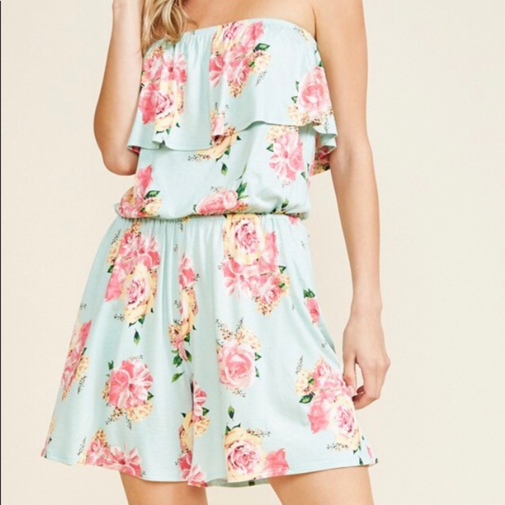 Floral romper